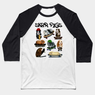 Sk8r Pigs Baseball T-Shirt